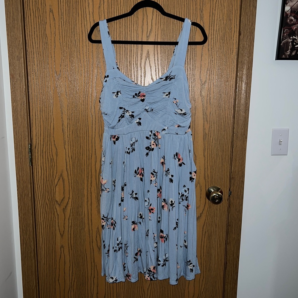 Torrid Super Soft Sweetheart Floral Dress